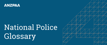National Police Glossary - 350 x 150